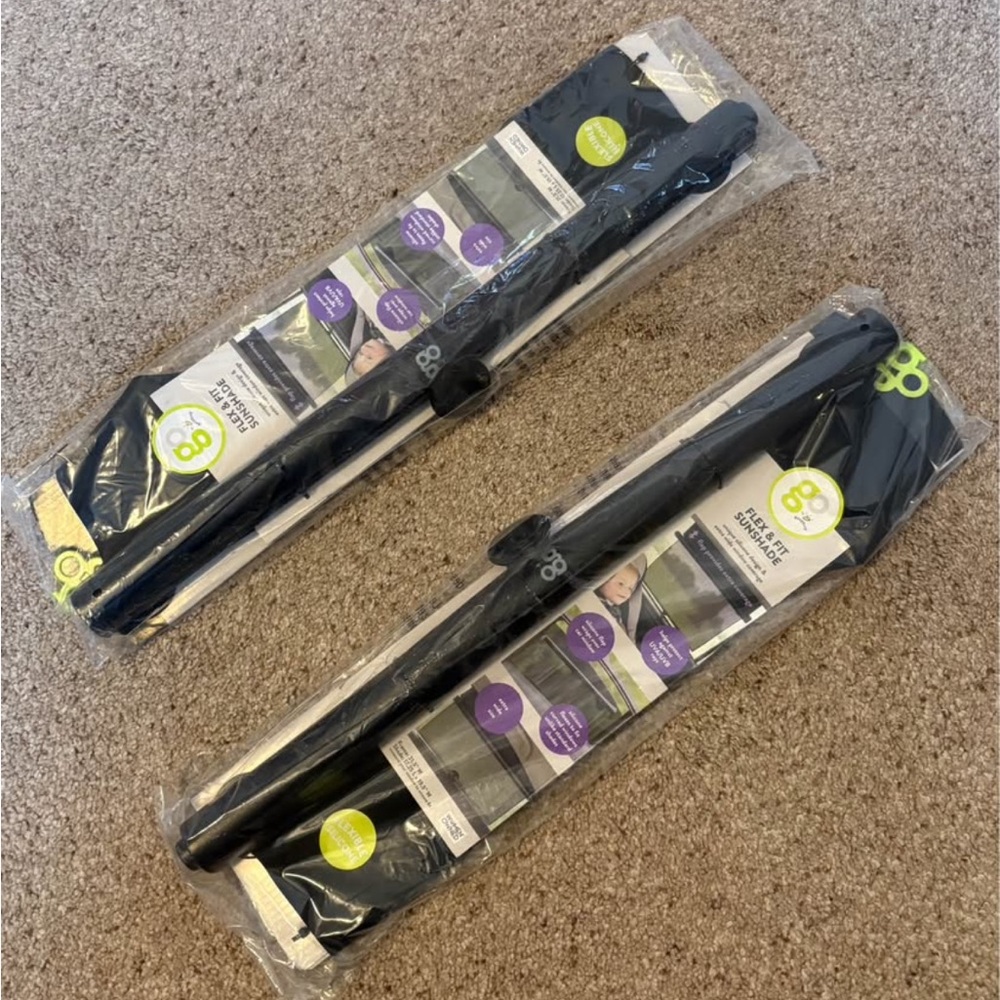 NEW SET OF 2 Go by Goldbug Flex and Fit Roller Sunshade